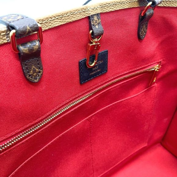 Louis Vuitton Tote Bag On The Go Monogram Giant Brown GM Shoulder Bag - Picture 9 of 9